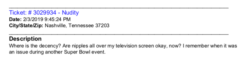 Illustration for article titled America Vs. Adam Levine's Nipples: All The FCC Viewer Complaints About The Super Bowl Halftime Show